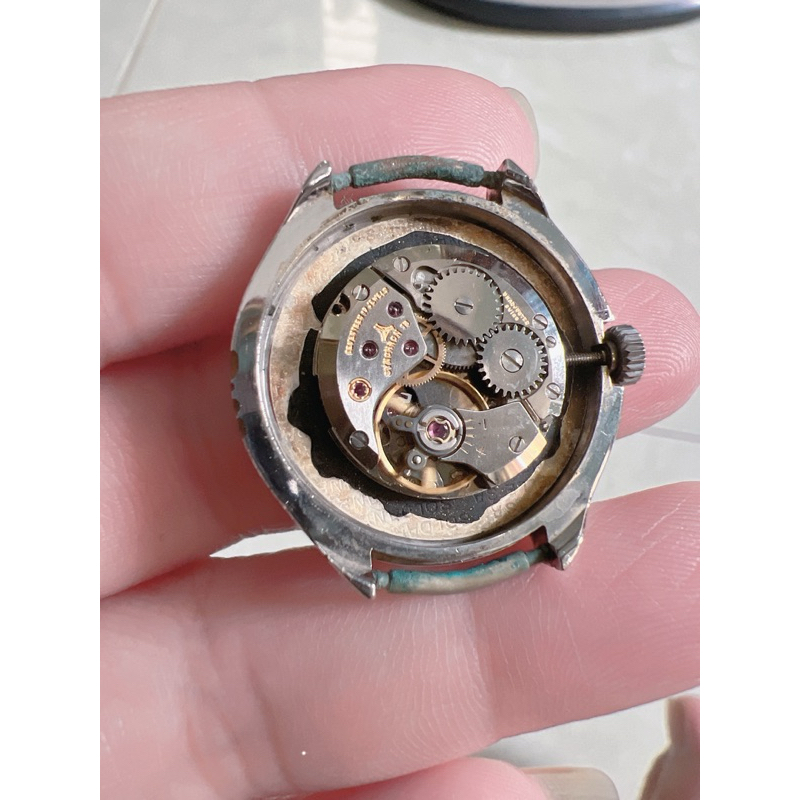 mặt đồng hồ cơ cót nữ hiệu cyma