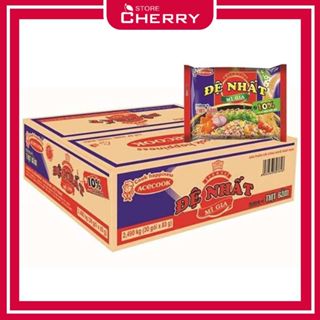 Thùng 30 gói mì Đệ Nhất thịt bằm 82g