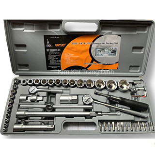 Bộ dụng cụ sửa chữa tuýp 52 món century chính hãng