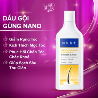 Dầu gội ngăn ngừa rụng tóc, kích thích mọc tóc tinh chất gừng nano Cuzin 500 ml