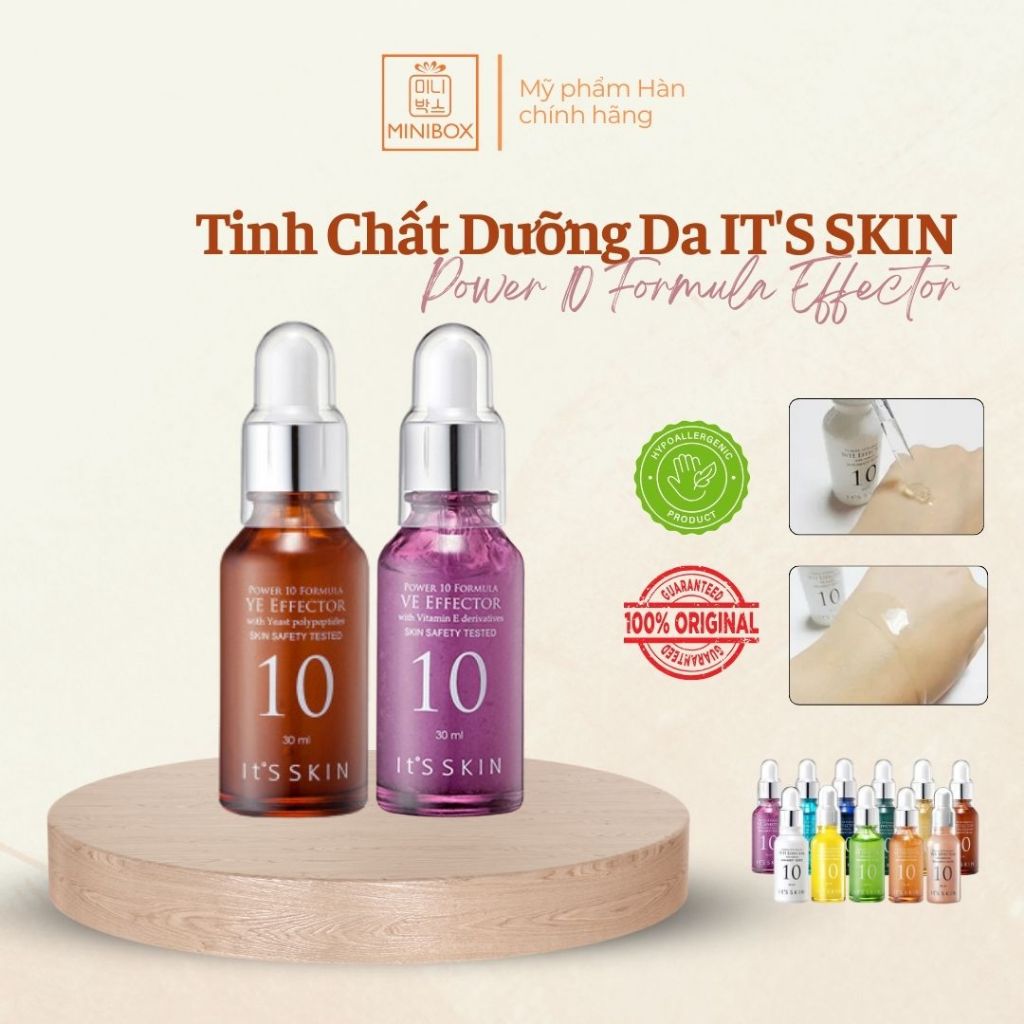 (BILL HÀN) Tinh Chất Dưỡng Da IT'SSKIN Power 10 Formula Effector 30ml