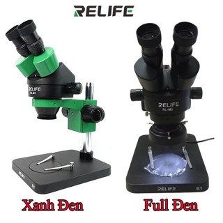 Kính hiển vi sửa điện thoại Relife RL M3-B1  tặng kèm đèn LED  