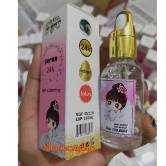 SERUM 24k PSP Whiteing trắng sáng da