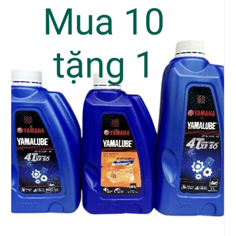 Dầu nhớt xe máy yamaha số và ga..........