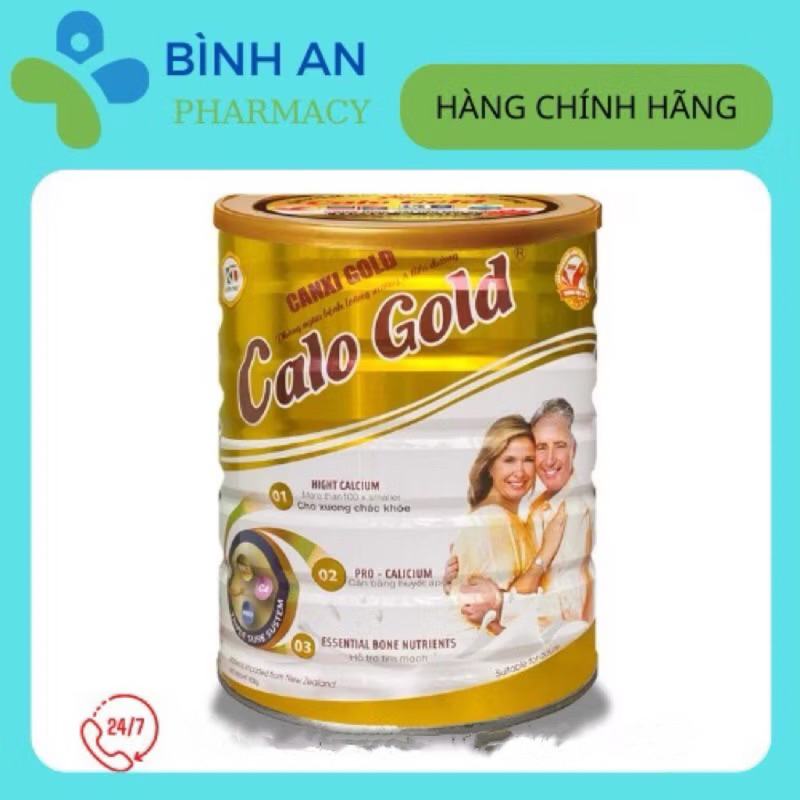 sữa bột Calo Gold - CANXI GOLD