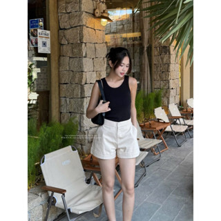 [RÁCH STORE] Quần Short Vải - 1955 - Lật Lai - Viền Chỉ