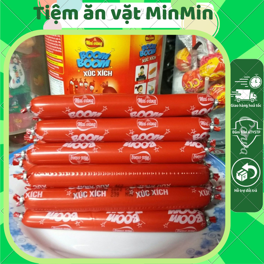 xúc xích heo ăn liền 1 cây 20gr