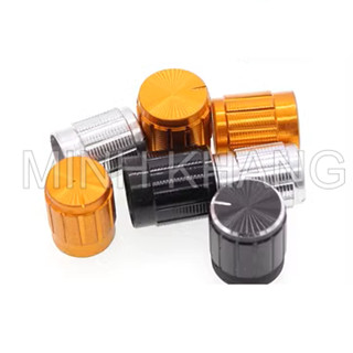 Núm vặn Volume kim loại/ nút nhôm gắn biến trở/ Núm vặn cho biến trở/ Núm nhôm vặn âm lượng Amply
