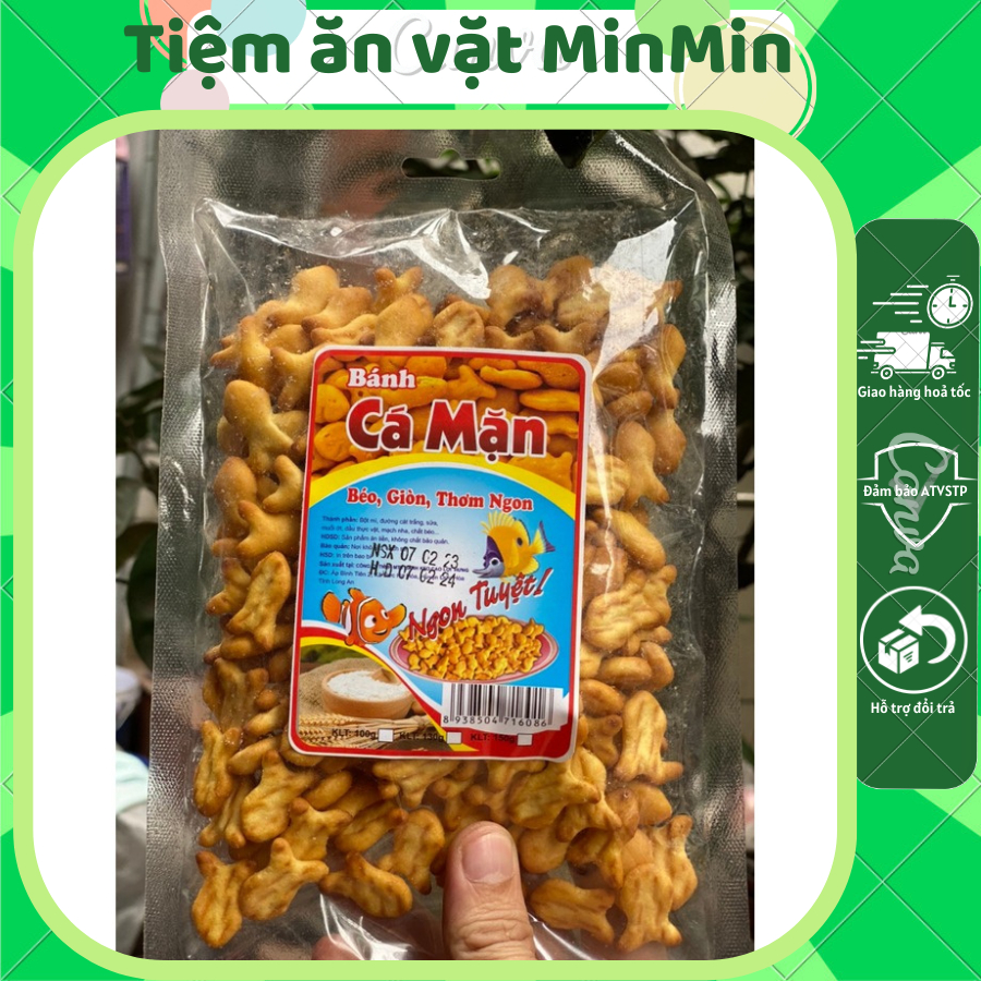 Bánh quy bơ cá mặn (gói 150g)