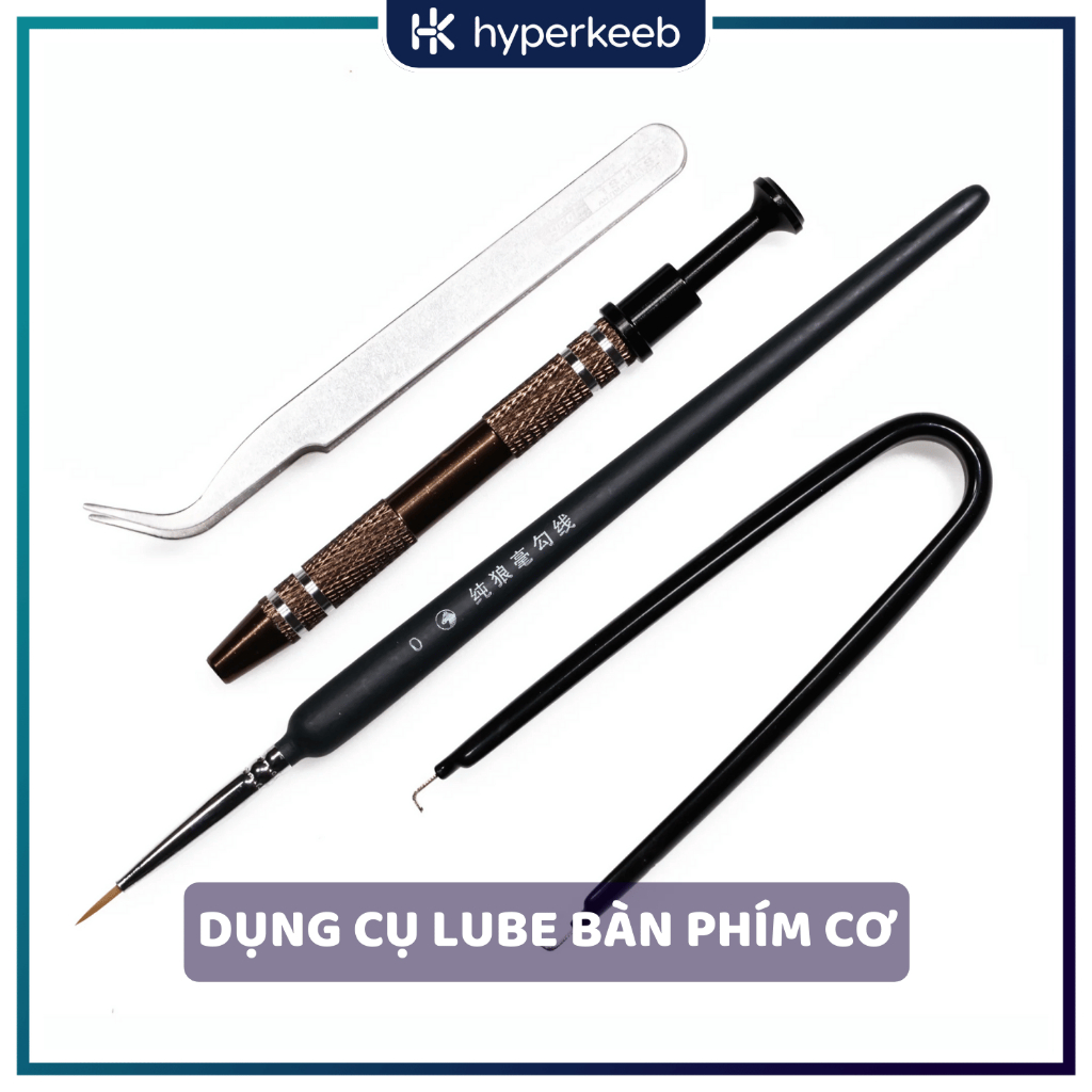 HOẢ TỐC - Dụng Cụ Hỗ Trợ Lube Bàn Phím Cơ, Mod Switch, Key Puller, Switch Puller, Cao Cấp Chất Lượng