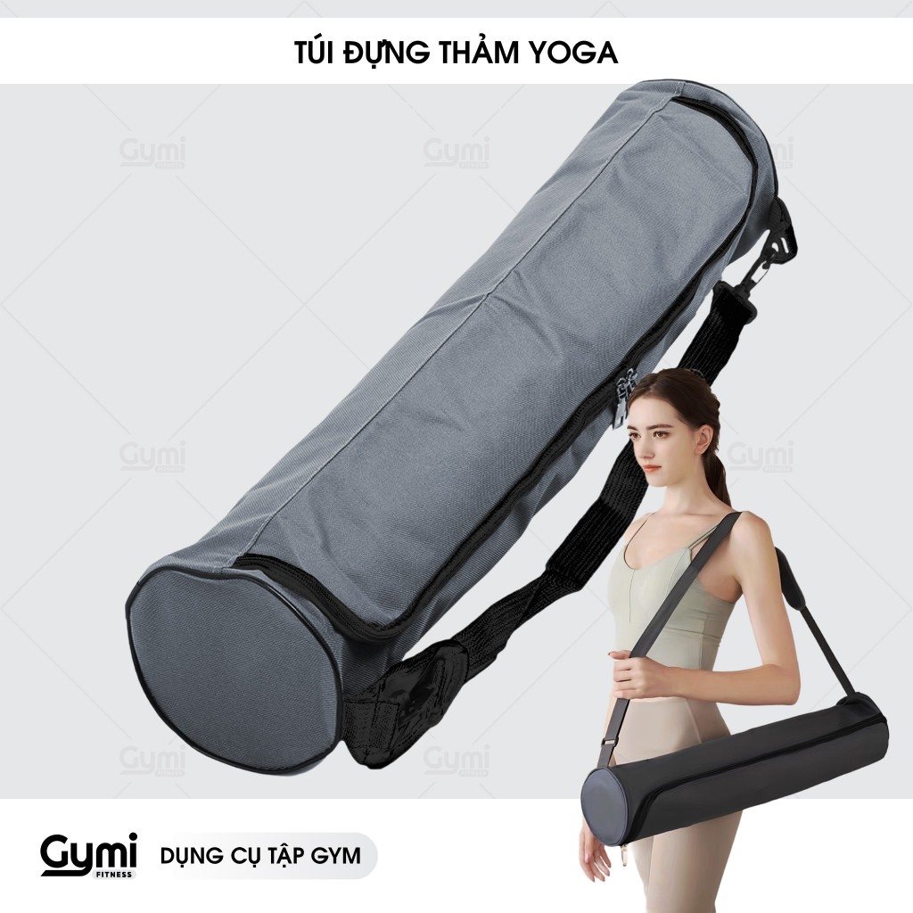 Túi Đựng Thảm Tập Yoga PU Cao Cấp - Có Khóa Kéo, Chống Nước