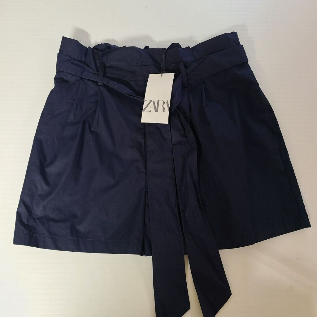 Quần Short Nữ vải kèm belt [ZARA AUTHENTIC]