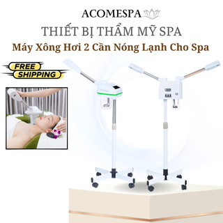 Máy Xông Hơi 2 Cần Nóng Lạnh Cho Spa Chính Hãng, Bảo Hành 12 Tháng.