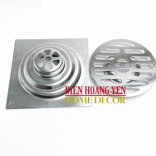Phễu thoát sàn inox 304 lỗ 60 - 90 LOẠI dày cao cấp