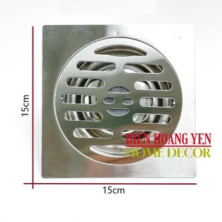 Phễu thoát sàn inox 304 lỗ 60 - 90 LOẠI dày cao cấp