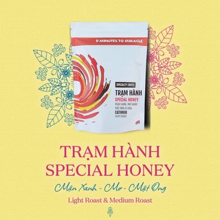  Cà Phê Trạm Hành Special Honey| Cà phê Đà Lạt rang xay nguyên chất phù hợp pha V60 