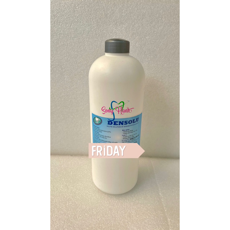 [1000ml] Dung dịch bơm rửa nha khoa Densolu