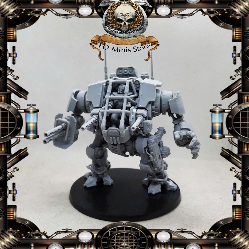 [Mô hình in 3D] Mô hình Warhammer 40000 Space Marine - Invictor Warsuit