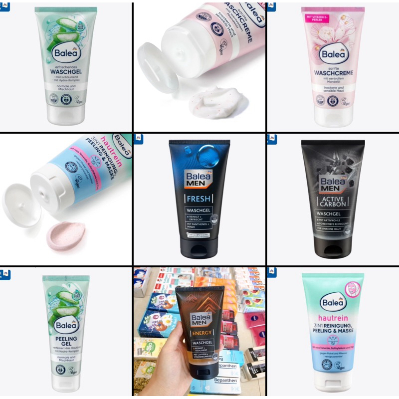 Sữa rửa mặt Balea 150ml (hàng Đức đủ Bill)