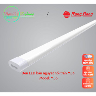 Đèn Led bán nguyệt, Mica: M26, M36, M56, M66 Rạng Đông Công suất 20W - 60W