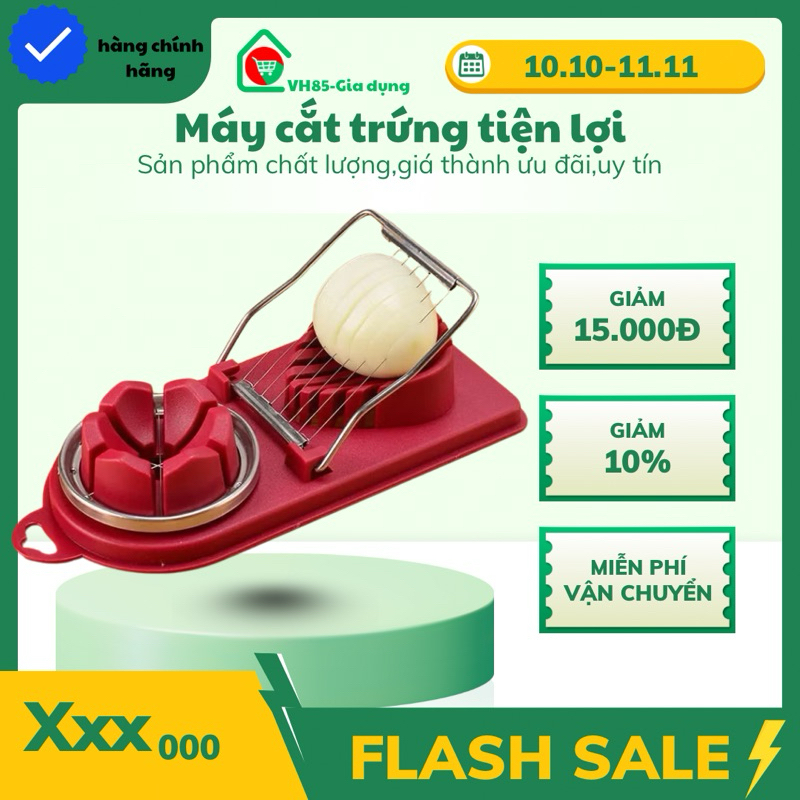 Máy Cắt Trứng Đa Năng Bằng Thép Không Gỉ Máy Thái Trứng Cắt Phần Khuôn Hình Hoa Cơm Trưa Cắt Thịt Tiện Ích Nhà Bếp bị