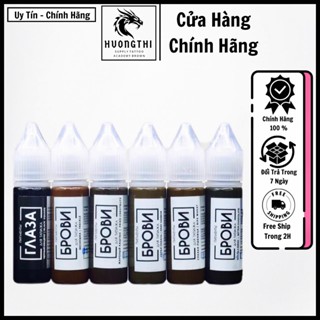 [Chính Hãng] Mực Phun Mày Brovi Hữu Cơ Cao Cấp Bản Nga| Hương Thị Supply