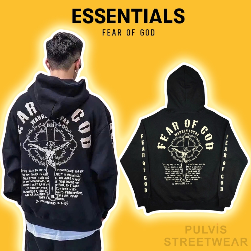 ⚡️[Mirror Quality] - Áo hoodie Fear Of God Heavy Terry Everyday Warren Lotas, Áo hoodie FOG vintage 