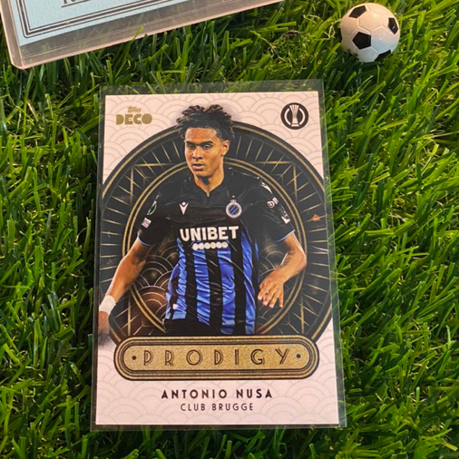 [ CHÍNH HÃNG ] - PRODIGY - TOPPS DECO 2024 - ANTONIO NUSA (CLUB BRUGGE)