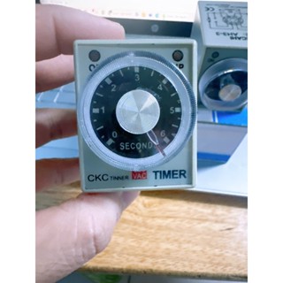 Rơ le thời gian, Relay timer, Rơle hẹn trễ CKC AH3-3 220VAC 6S 10S 30S 60S 6M 10M 30M 60M
