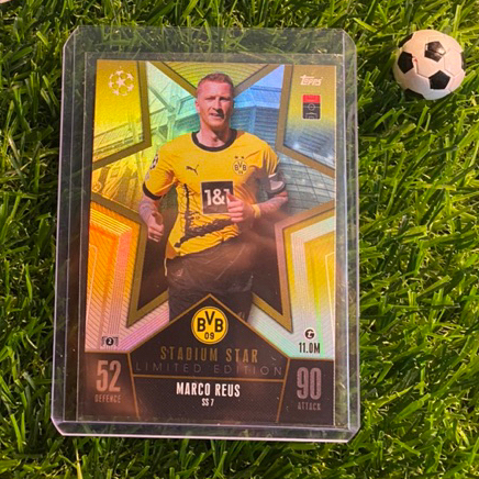 [ CHÍNH HÃNG ] - LIMITED EDITION - STADIUM STAR - TOPPS MATCH ATTAX 2023/2024 - MARCO REUS (BORUSSIA