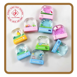  Dấu tên tên chức danh tên cho bé dấu flash có nước và hình ngộ nghĩnh kích thước 12x33mm 