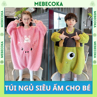 Túi ngủ cho bé, bồ đồ ngủ SIÊU ẤM cho bé, chất liệu lông xù Cao Cấp, hàng nhập Quảng Châu