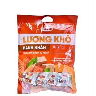  lương khô hạnh nhân hạt tự nhiên FUCUCO 370gm,24 viên túi   sỉ & lẻ  
