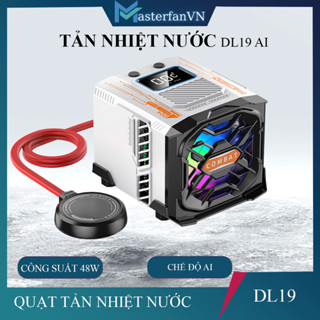 Quạt tản nhiệt điện thoại máy tính bảng DL19 sò lạnh nước từ tính hiệu năng cao chuyên dụng cho Livestream