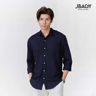 Áo sơ mi nam Linen dài tay form rộng Hàn Quốc cao cấp JBAGY - JS2401