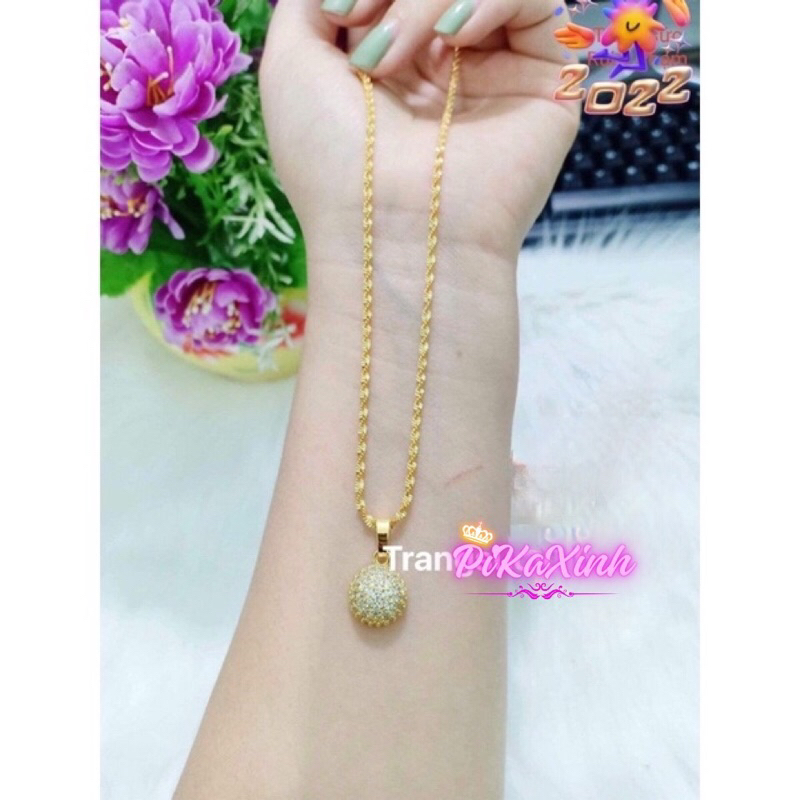 dây chuyền mạ vàng..DTS0906+MTS0360