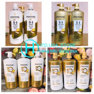 Dầu gội - Xã, Pantene Advance care Pro-V Shampoo 5 in 1 (1.13L) Chính Hãng Mỹ