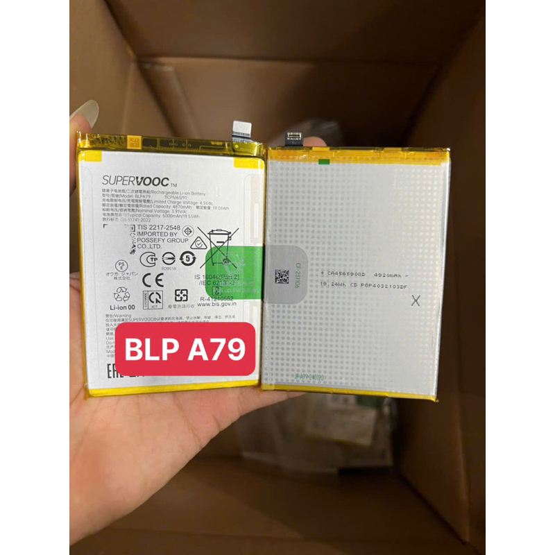 Pin Oppo BLP A79 zin hãng ( Super Vooc )