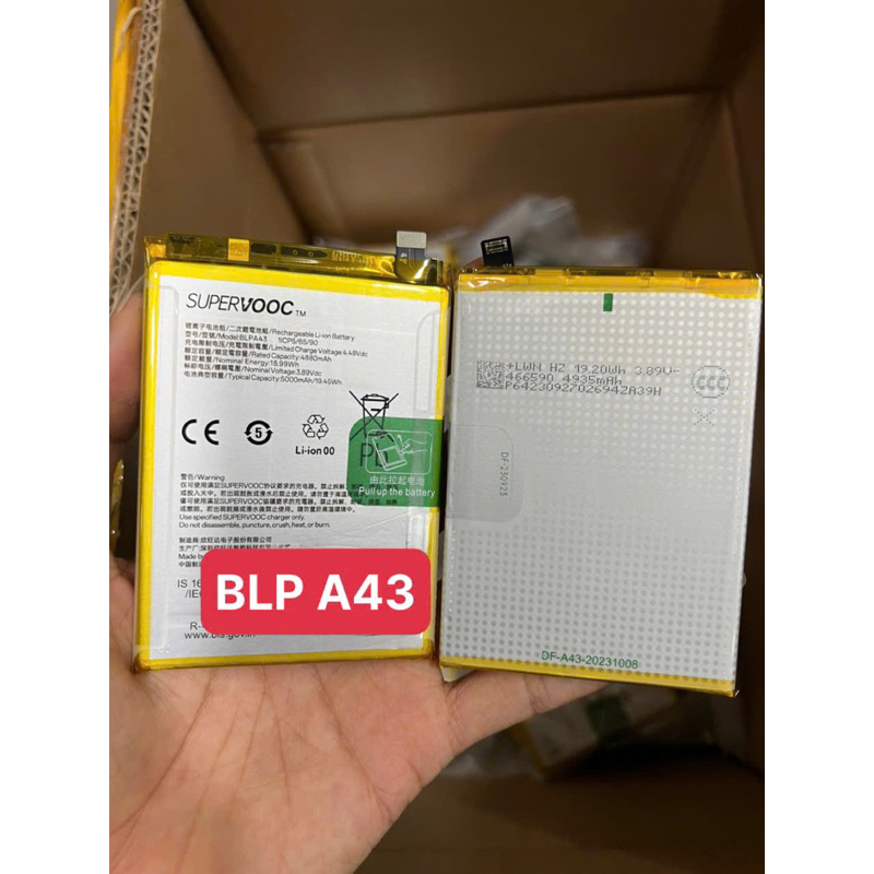 Pin Oppo BLP A43 zin hãng ( Super Vooc )