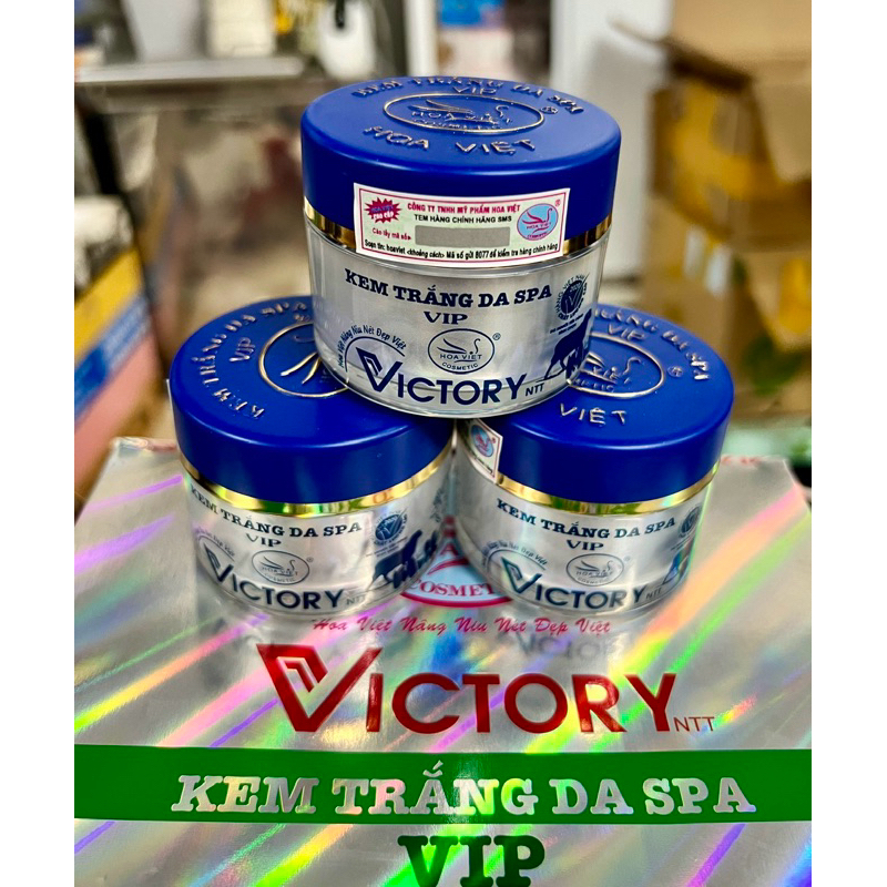 KEM HOA VIỆT TRẮNG DA SPA VIP KEM VICTORY