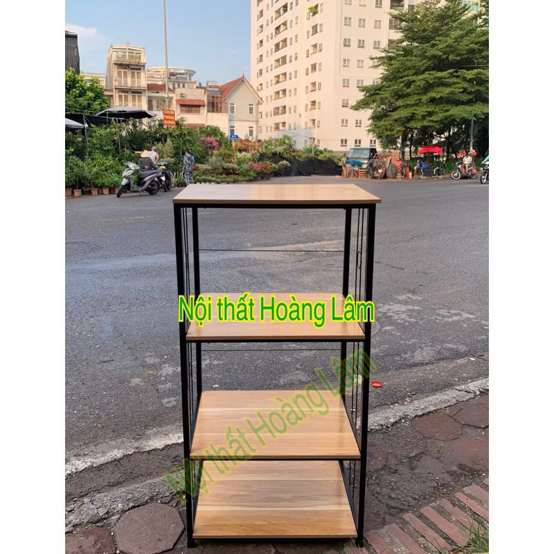 Kệ để lò vi sóng, lò nướng, nồi cơm điện 4 tầng