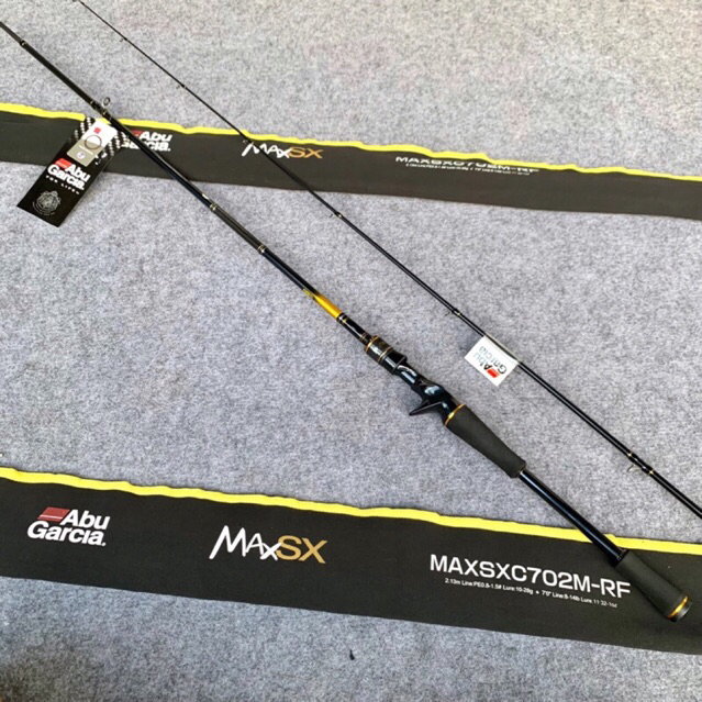 [chính hãng] cần Lure Abu Garcia Max SX dài 2m1,khoen fuji - gắn máy ngang