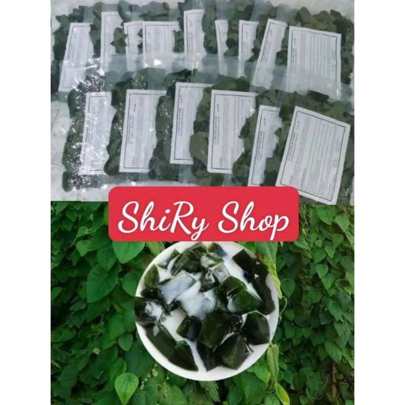 Gói lá sương sâm lông khô 100g tặng bột nang mực (hút chân không)