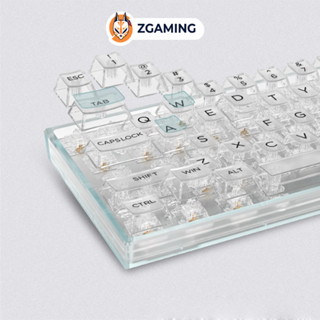 Keycap Trong Suốt | Keycap Transparent | Full 119 Phím Cân Mọi Layout Cơ Bản | Trong Suốt Đen/ Trắng | OEM/ MDA Profile