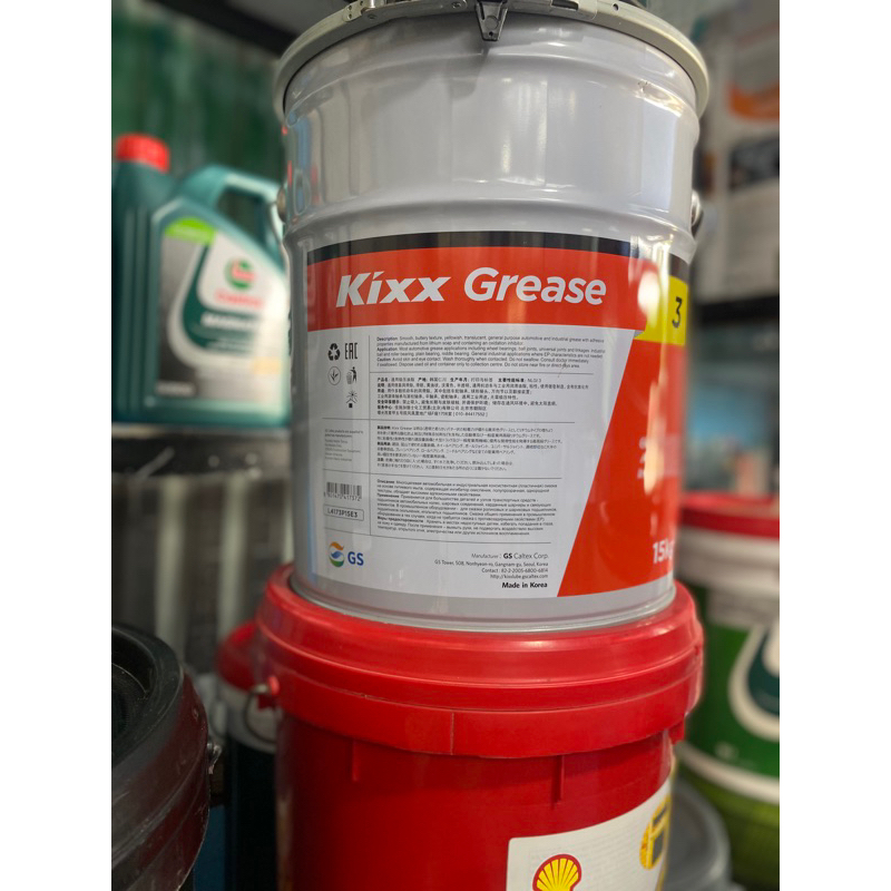 mở bò kixx grease 3 Xô 15kg