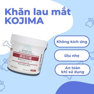 khăn lau thú cưng khăn vệ sinh mắt thú cưng không kích ứng,khăn vệ sinh mắt cho chó mèo hộp 120 miến