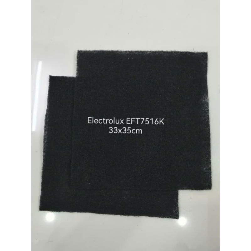 2 tấm vải than máy hút mùi Electrolux EFT7516X