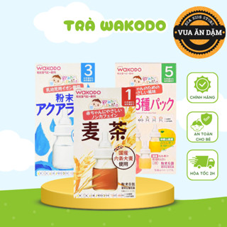 Trà Wakodo đủ vị cho bé từ 5m [Gói dùng thử]