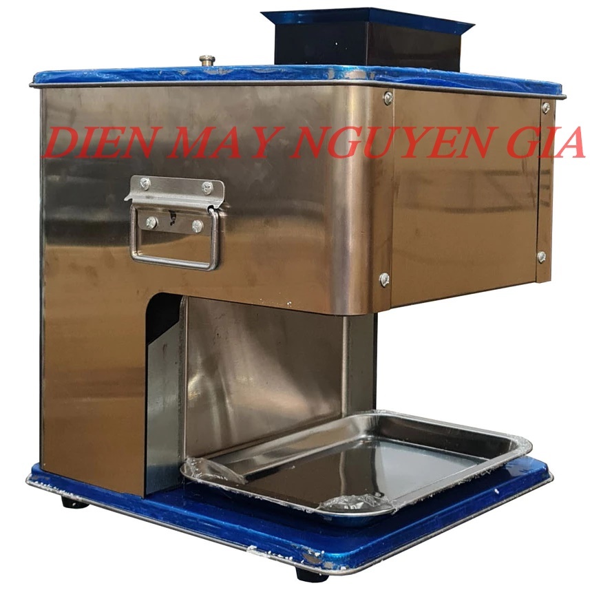 Máy cắt thịt, thái mỡ, tai heo dao tháo dao 2mm,  siêu khỏe 200kg/h, công suất 1100W