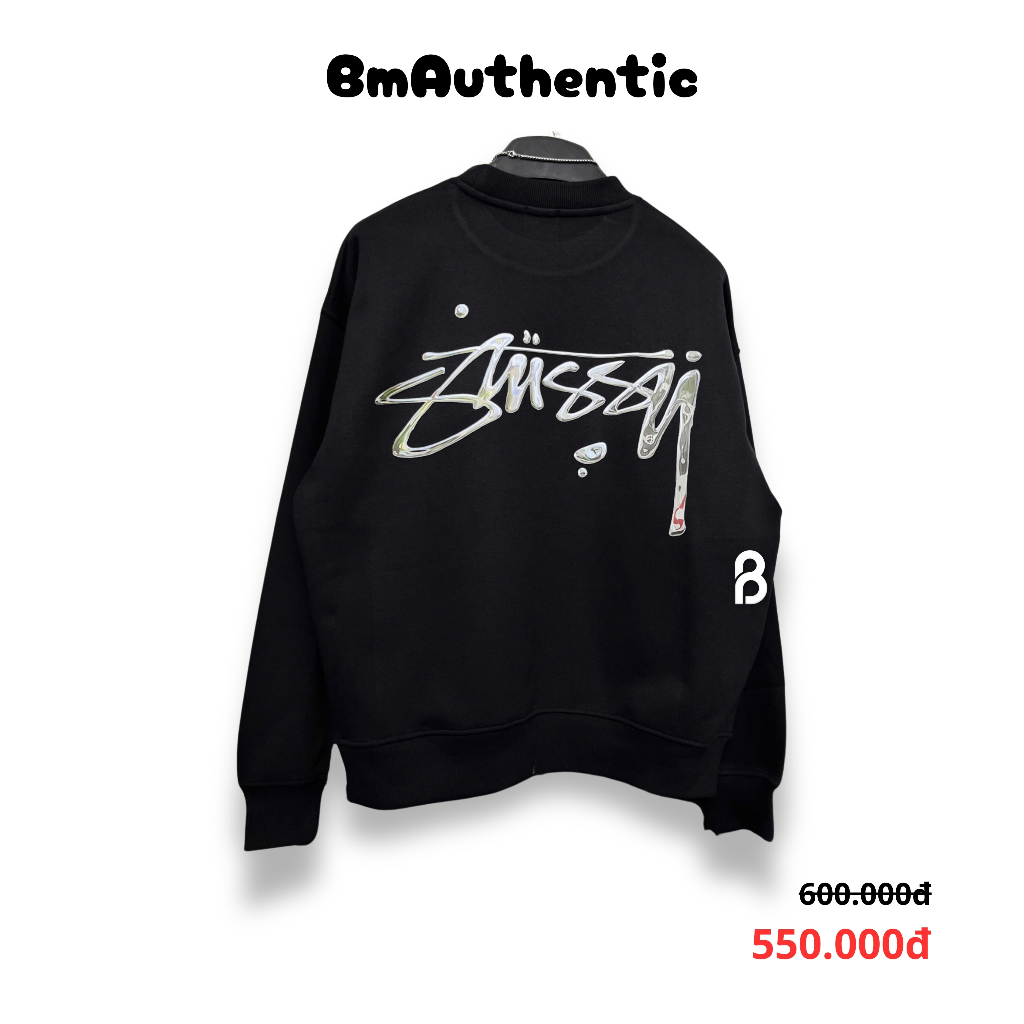 [HIGH QUALITY] Áo Sweater Stussy Liquid Streetwear - BM Authentic